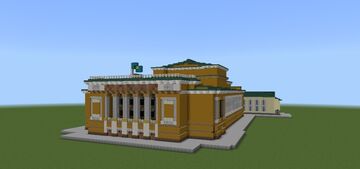 КазНТОиБ им. Абая (ГАТОиБ) Алматы Minecraft Map & Project