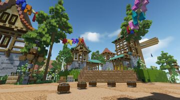 Fantasy Lobby 1.21+ | FREE Minecraft Map & Project