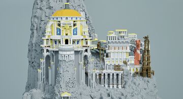 GOD OF WAR 3 MOUNT OLYMPUS (45% Completed) Minecraft Map & Project