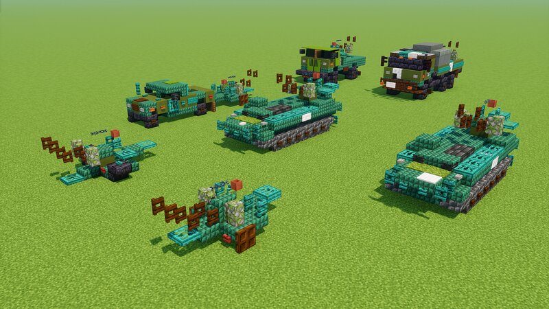 ZU-23-2 Anti-Aircraft Gun 7-Pack