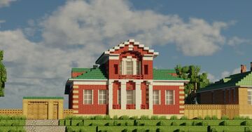Дом Клятовых в Дмитрове ∣ The Klyatov House Minecraft Map & Project