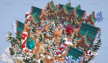 Snow holidays Spawn ~ 1.16.5 Minecraft Map & Project