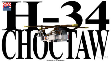 Sikorsky H-34 / S-58 Choctaw (1:1 Scale) Minecraft Map & Project