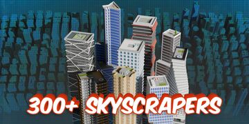 100 Tower Designs: Individual Skyscraper assets (1.8 / 1.20+) Minecraft Map & Project