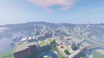 Oldvale (Post-apocalypse ver) Minecraft Map & Project