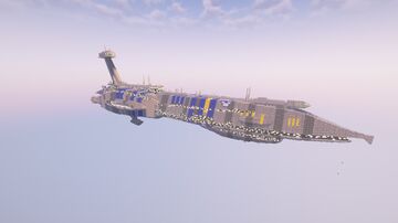 Providence Class Battlecruiser Minecraft Map & Project