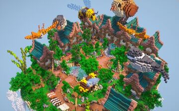 A summer fairy tale Spawn ~ 1.16.5 Minecraft Map & Project