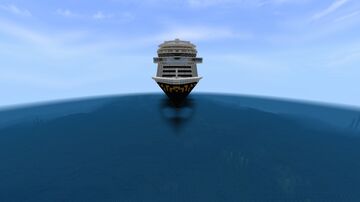 Disney Wish 1:1 Scale Cruise Ship [Exterior Only] Minecraft Map & Project