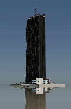 Austria's Tallest Building [1:1] DC Tower 1, Vienna 🇦🇹 Minecraft Map & Project