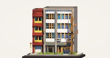 Modern Japanese Houses 1 | DOWNLOAD | Full Interior Minecraft Map & Project