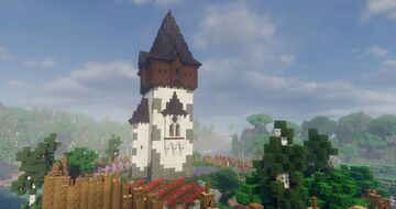 Medieval Tower House Minecraft Map & Project