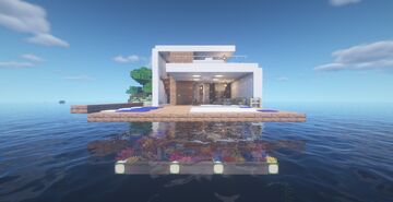 The Floating Villa Minecraft Map & Project
