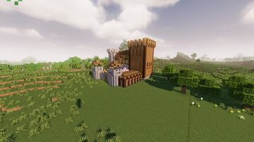 Medieval Castle Vanilla Minecraft Map & Project