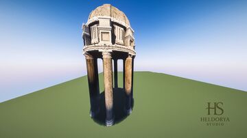FREE Neoclassical Monument (Epic Size) Minecraft Map & Project