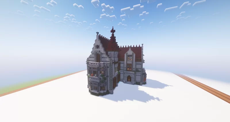 Gothic House Asset Pack Minecraft Map