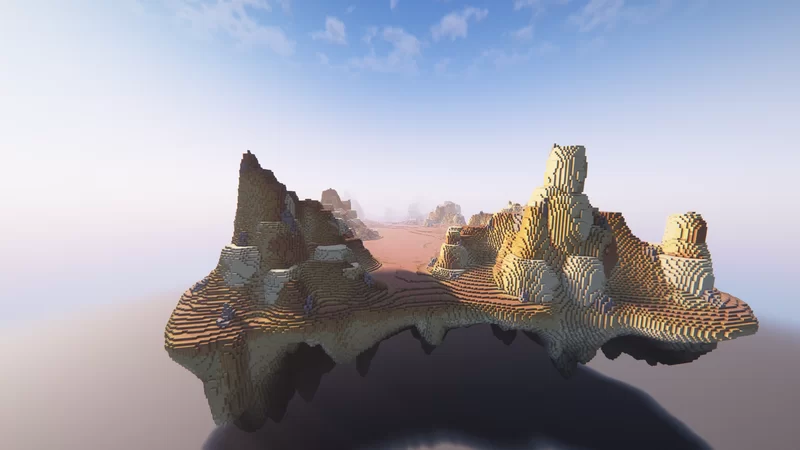 Free Generic Desert Landscape Minecraft Map