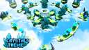 Crystals Theme, Doubles Bedwars Map Minecraft Map & Project