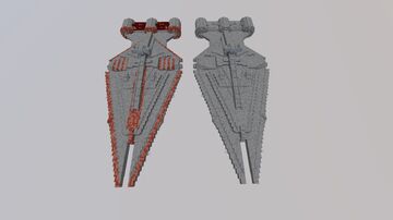 Arquitens Class Light Cruiser (Half Scale) (read desc) Minecraft Map & Project