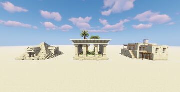 Desert Structure Bundle Minecraft Map & Project
