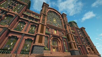 Trading Hall Minecraft Map & Project