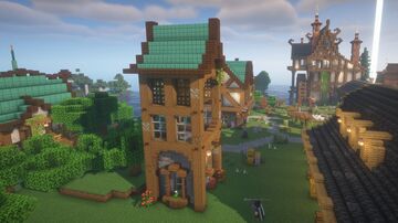 Happy Ghast Housing Minecraft Map & Project