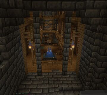 Biblioteca Minecraft Map & Project
