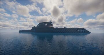 USSA DDG-1000Zumwalt-class destroyer Minecraft Map & Project