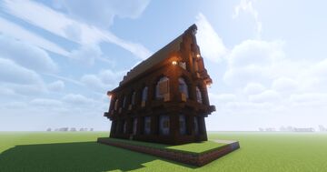 Средневековый дом/Mediavel House Minecraft Map & Project