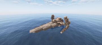 Sith Infiltrator (scaled) Minecraft Map & Project