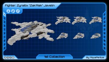 Fighter: Zyraitix "Zak'Rak" Javelin (1st Collection) Minecraft Map & Project