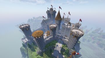 château médieval Minecraft Map & Project