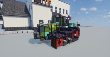 Fendt 1162 Vario MT, Tractor Minecraft Map & Project
