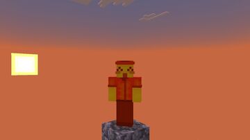 one block (no cheats and mods) Minecraft Map & Project