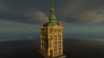 Königsstraße ecke Breitestraße, Düsseldorf, Germany (Townhouse) Minecraft Map & Project