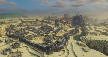 Ruined medieval city - The Molten City Minecraft Map & Project