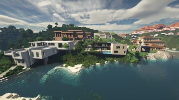 Small Neighborhood Minecraft Map & Project