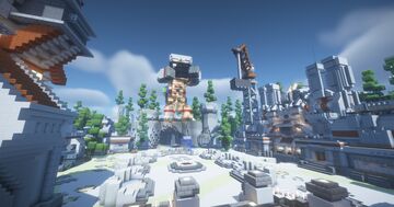 Gens Space - Premium Spawn Minecraft Map & Project