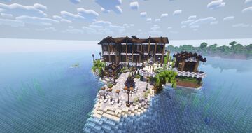Minecraft Island House Minecraft Map & Project