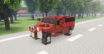 Ram 1500, with truck cap Minecraft Map & Project