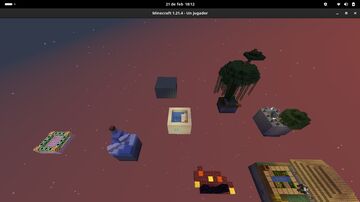 infinite sky-block Minecraft Map & Project