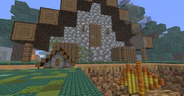 Village (1.14+), but 16x bigger (Mega Blocks) Minecraft Map & Project