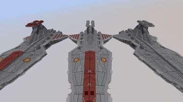 Venator Class Star Destroyer (Half Scale) Minecraft Map & Project