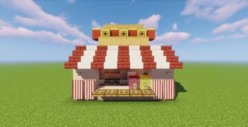 Hot dog stand (Party) Minecraft Map & Project