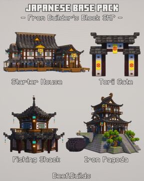 Japanese Base Pack Minecraft Map & Project