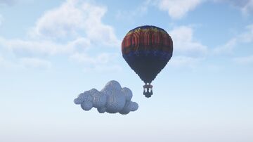 Hot Air Balloon FREE Minecraft Map & Project