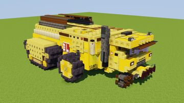 WALL-E Transport Truck Minecraft Map & Project