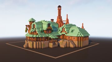 Herbalist Hut Minecraft Map & Project