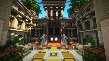 Spawn - Sand Castle - 150x150 Minecraft Map & Project