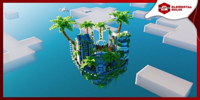 Futuristic Island Spawn - (FREE DOWNLOAD)