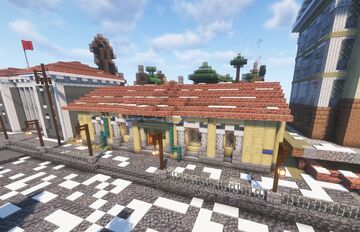 Harbin Russian style house 哈尔滨俄房 Дом в русском стиле Minecraft Map & Project